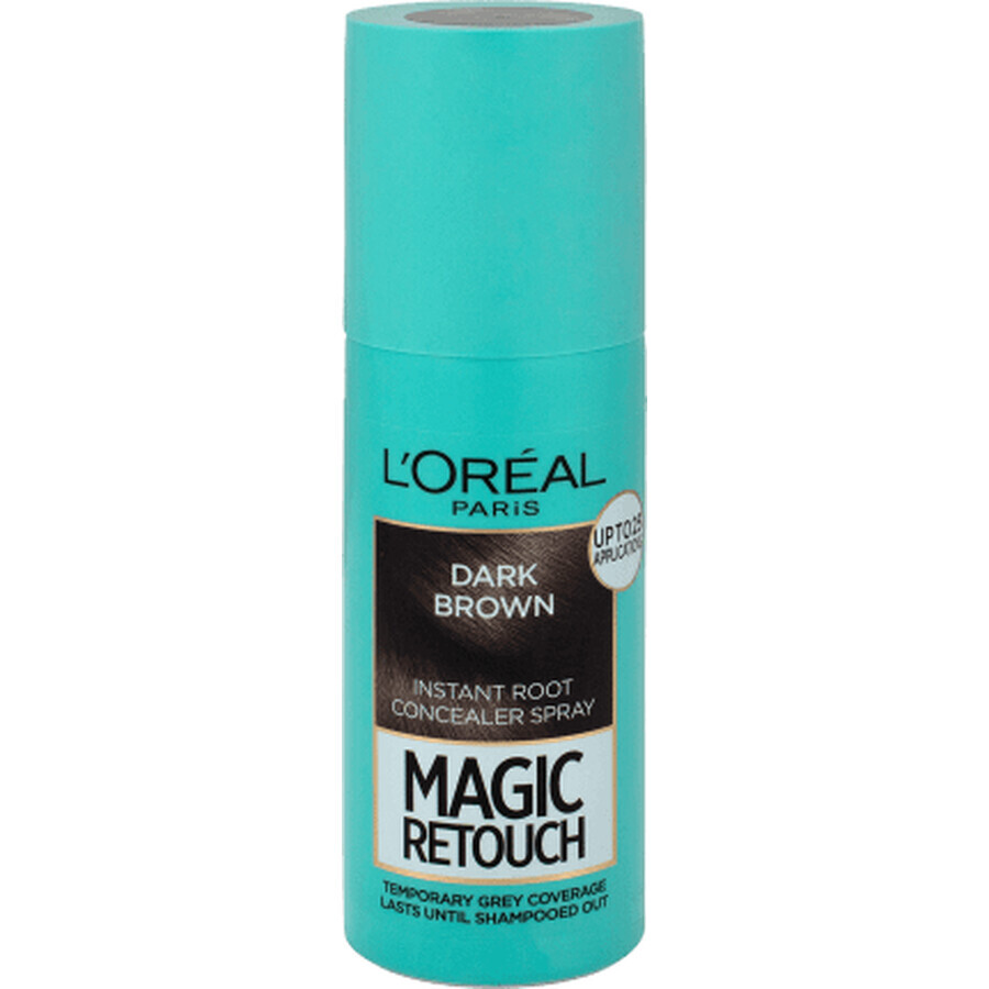 Loreal Paris MAGIC RETOUCH Spray de camouflage pour racines brunes, 75 ml