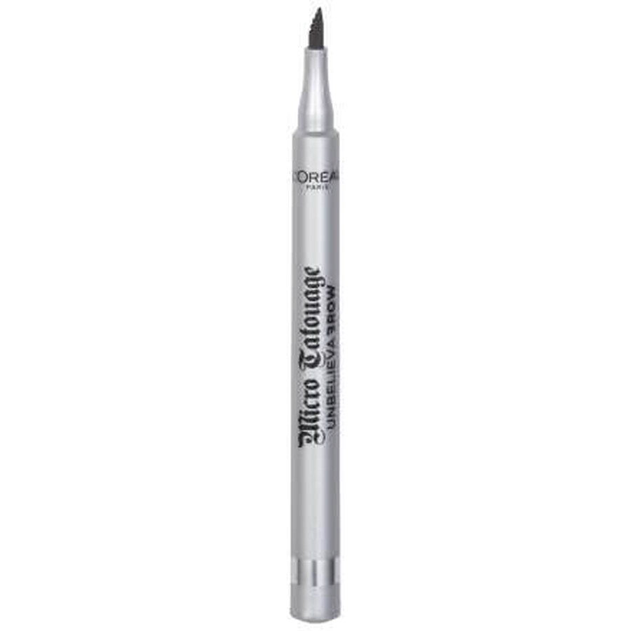 Loreal Paris Micro Tatouage Unbelieva Brow creion de sprâncene 108 Dark Brunette, 1 g