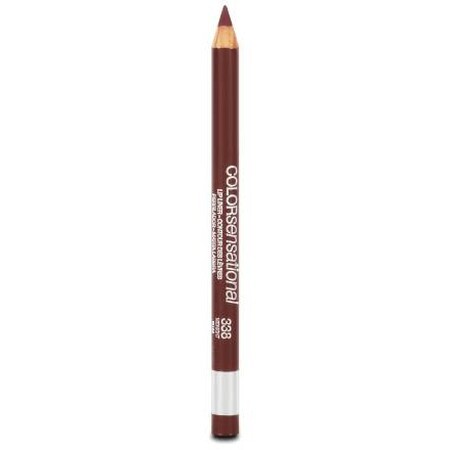 Maybelline New York Color Sensational Lip Pencil 338 Midnight Plum, 1 pc