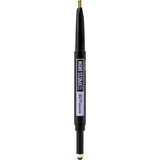 Maybelline New York Express Brow Satin Duo Brow Pencil 01 Dunkelblond, 2 g
