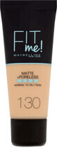 Maybelline New York Fit Me Matte &amp; Poreless Foundation 130 Buff Beige, 30 ml