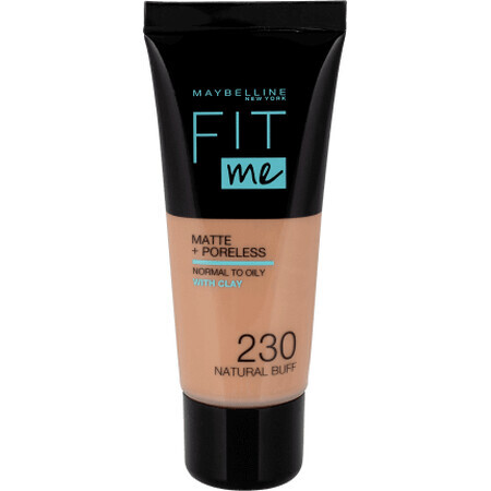 Fondotinta Maybelline New York Fit Me Matte & Poreless 230 Natural Buff, 30 ml