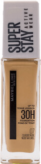 Maybelline New York SuperStay 30H Active Wear fond de teint 07 Classic Nude, 30 ml