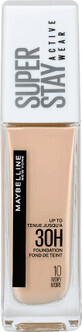 Maybelline New York SuperStay 30H Active Wear fond de teint 10 Ivory, 30 ml