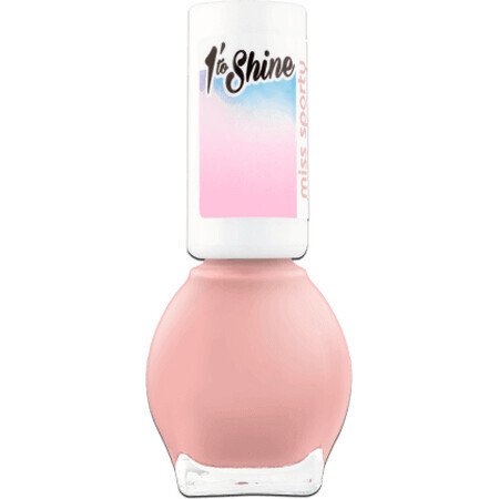 Miss Sporty 1 Minute to Shine Vernis à ongles 040 Candy Floss, 7 ml