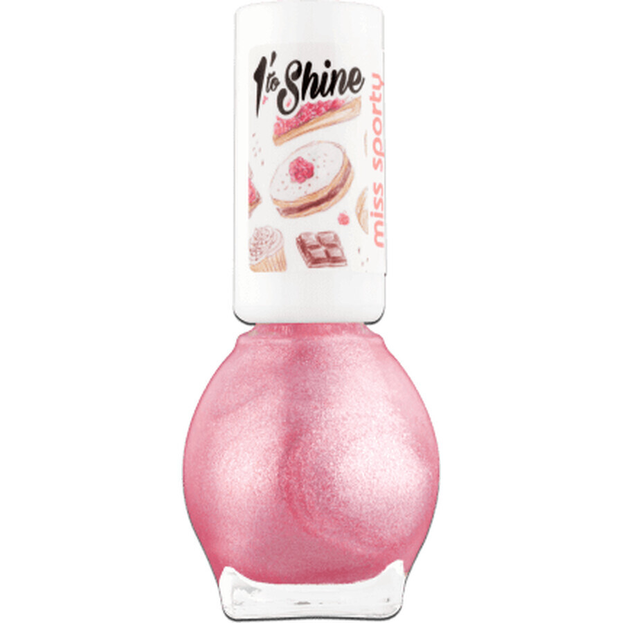 Miss Sporty 1 Minute to Shine Vernis à ongles 100 Sweet Tooth, 7 ml