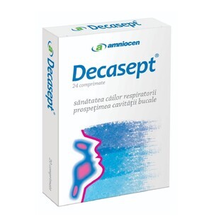 Decasept, 24 comprimés, Amniocen