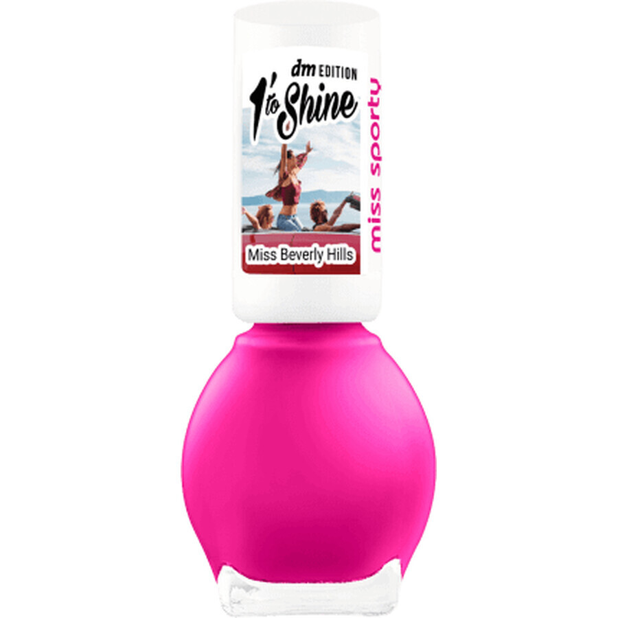 Miss Sporty 1 Minute to Shine Vernis à ongles 632 Miss Beverly Hills, 7 ml