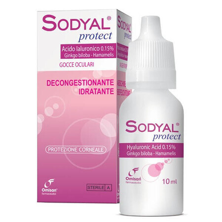 Sodyal Protect Gocce Oculari, 10 ml, Omisan