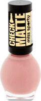 Miss Sporty Check Matte Nagellack 006 Rosa Pullover, 7 ml