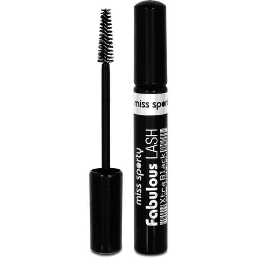 Miss Sporty Fabulous Lash Mascara Xtra Nero, 8 ml