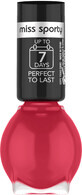 Vernis &#224; ongles Miss Sporty Lasting Colour 205 Red, 7 ml