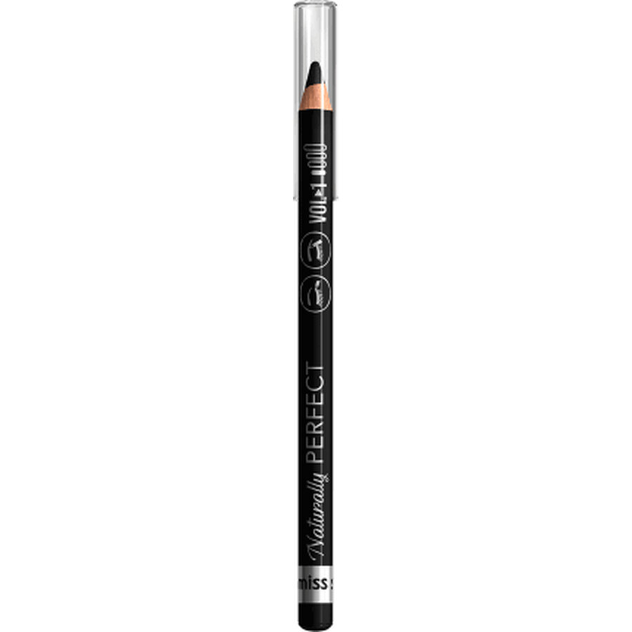 Miss Sporty Crayon pour les yeux Naturally Perfect 005 Deep Black, 1 pc