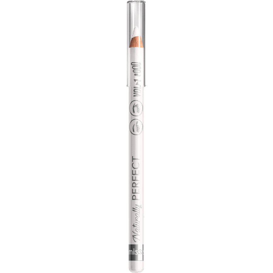 Miss Sporty Naturally Perfect Eye Pencil 010 Cream White, 1 pc