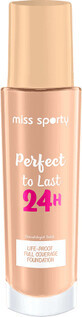 Miss Sporty Fond de teint Perfect to Last 24H 201 Classic Beige, 30 ml