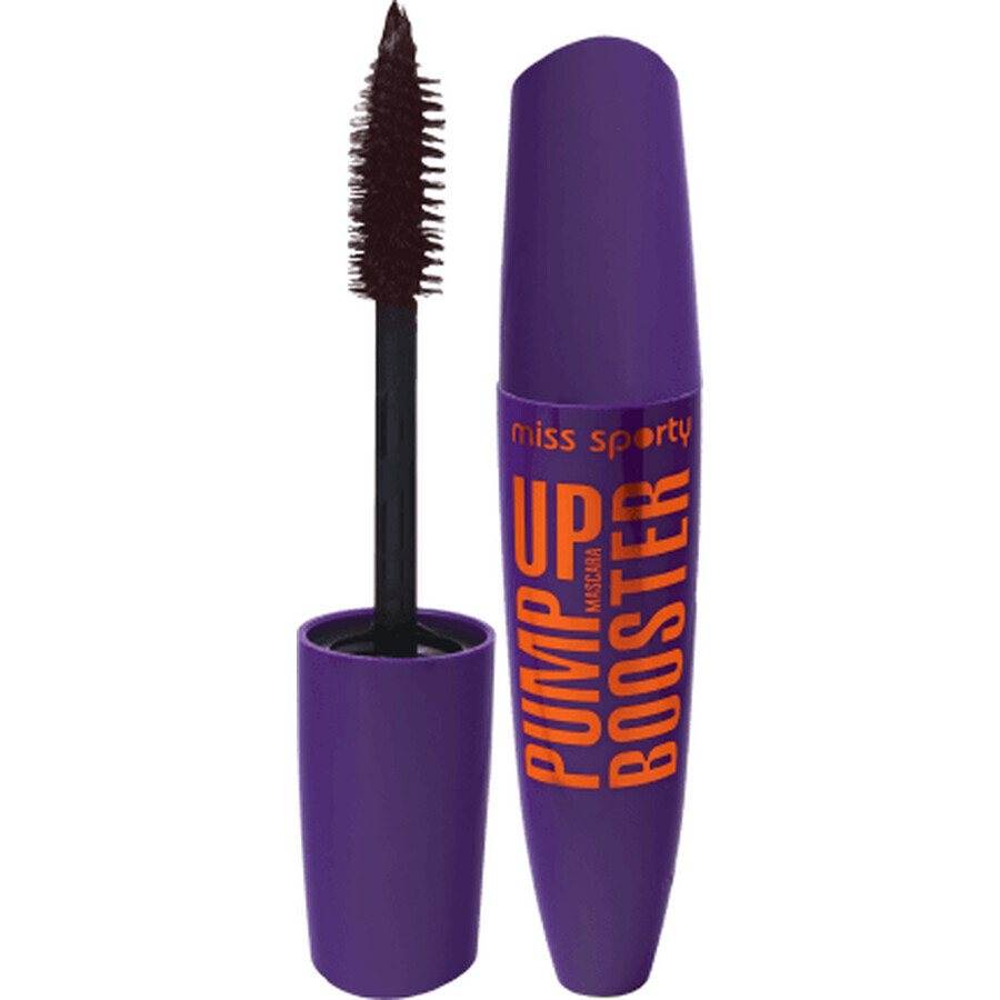 Miss Sporty Pump Up Booster Mascara 002 Marrone, 12 ml
