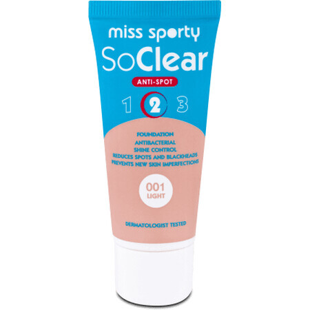 Miss Sporty So Clear Foundation 001 Light