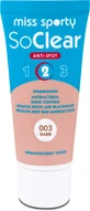 Miss Sporty So Clear foundation 003 Donker, 30 stuks