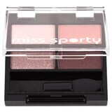 Ombre à paupières Miss Sporty Studio Colour Quattro 408 Smoky Rose, 5 g