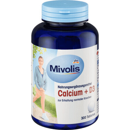 Mivolis Calciu + D3 tablete, 270 g