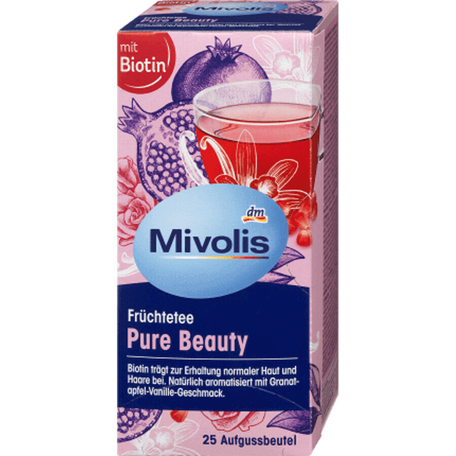 Mivolis Inner Beauty Fruit Tea, 25 pièces