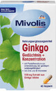 Mivolis Ginkgo pilules pour la m&#233;moire et la concentration, 40 pcs