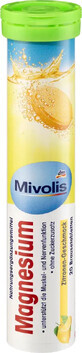 Mivolis Comprim&#233;s effervescents de Magn&#233;sium, 20 pi&#232;ces, 82 g