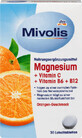Mivolis Comprim&#233;s effervescents de Magn&#233;sium, go&#251;t orange, 45 g, 30 comprim&#233;s