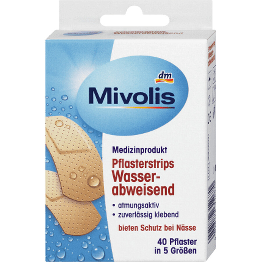 Mivolis Patchs imperméables, 40 pièces