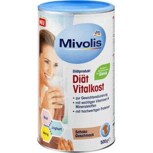 Mivolis Chocolate Flavoured Diet Shake Powder, 500 g