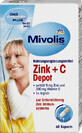 Mivolis Zinc + C, 60 capsules, 38 g