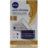 Nivea Anti-Wrinkle Day Cream + Anti-Wrinkle Night Cream 55+, 1 pack