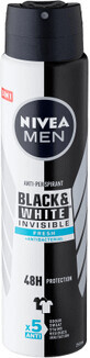 Nivea MEN D&#233;odorant Spray B&amp;W Fresh, 250 ml