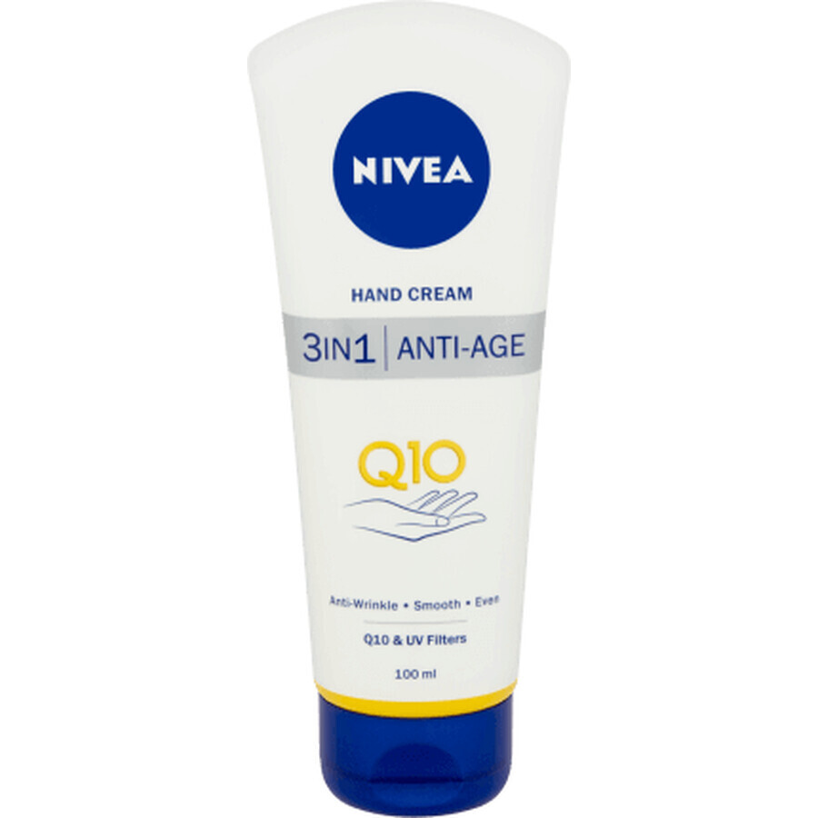 Nivea Q10 3-en-1 crème anti-âge pour les mains, 100 ml