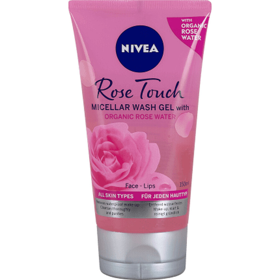 Nivea Rose Touch Micellar Cleansing Gel, 150 ml