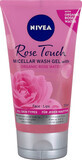 Nivea Rose Touch gel micellare per la pulizia della pelle, 150 ml