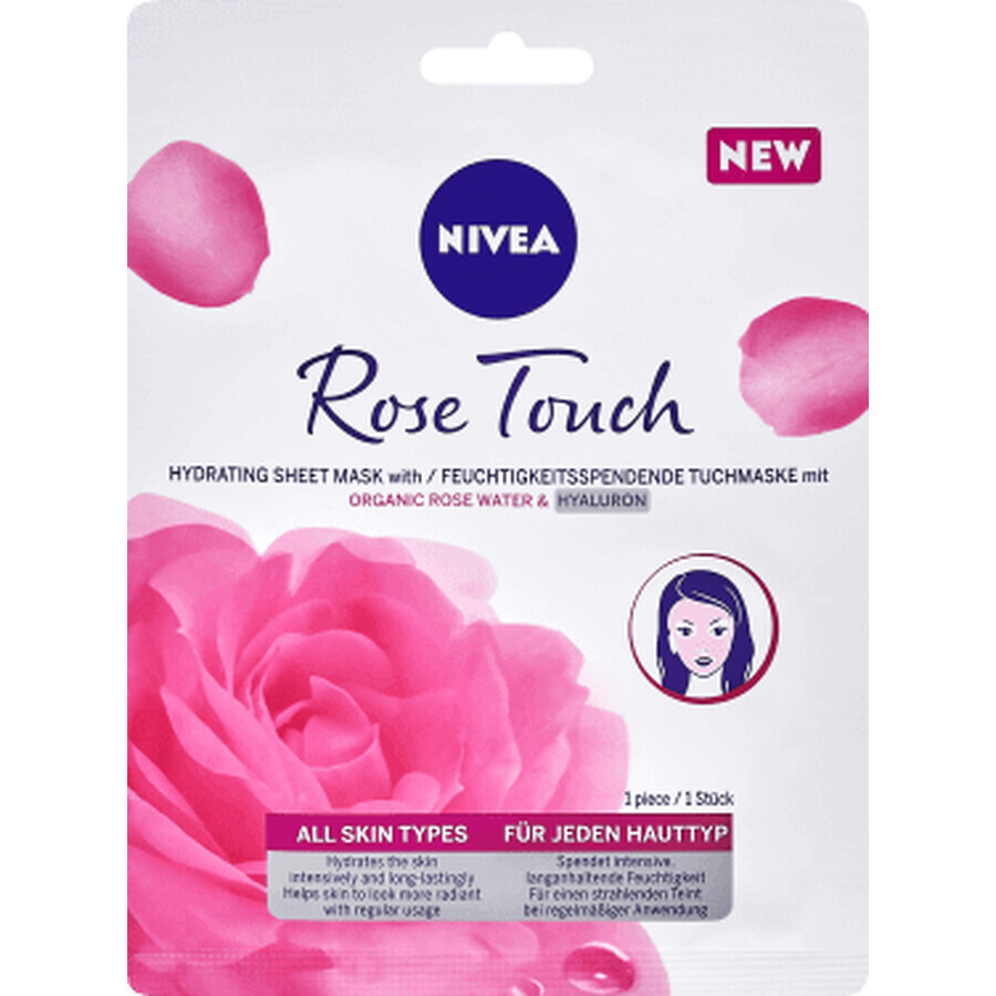 Nivea Rose Touch Tissue Mask, 1 pc
