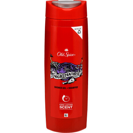 Old Spice Night Panther Gel douche, 400 ml