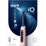 Oral-B iO5 Elektrische Zahnbürste Blush Pink, 1 Stück