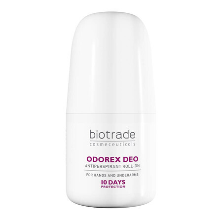 Biotrade Odorex Antitranspirant Deoroller gegen übermäßiges Schwitzen, 40 ml
