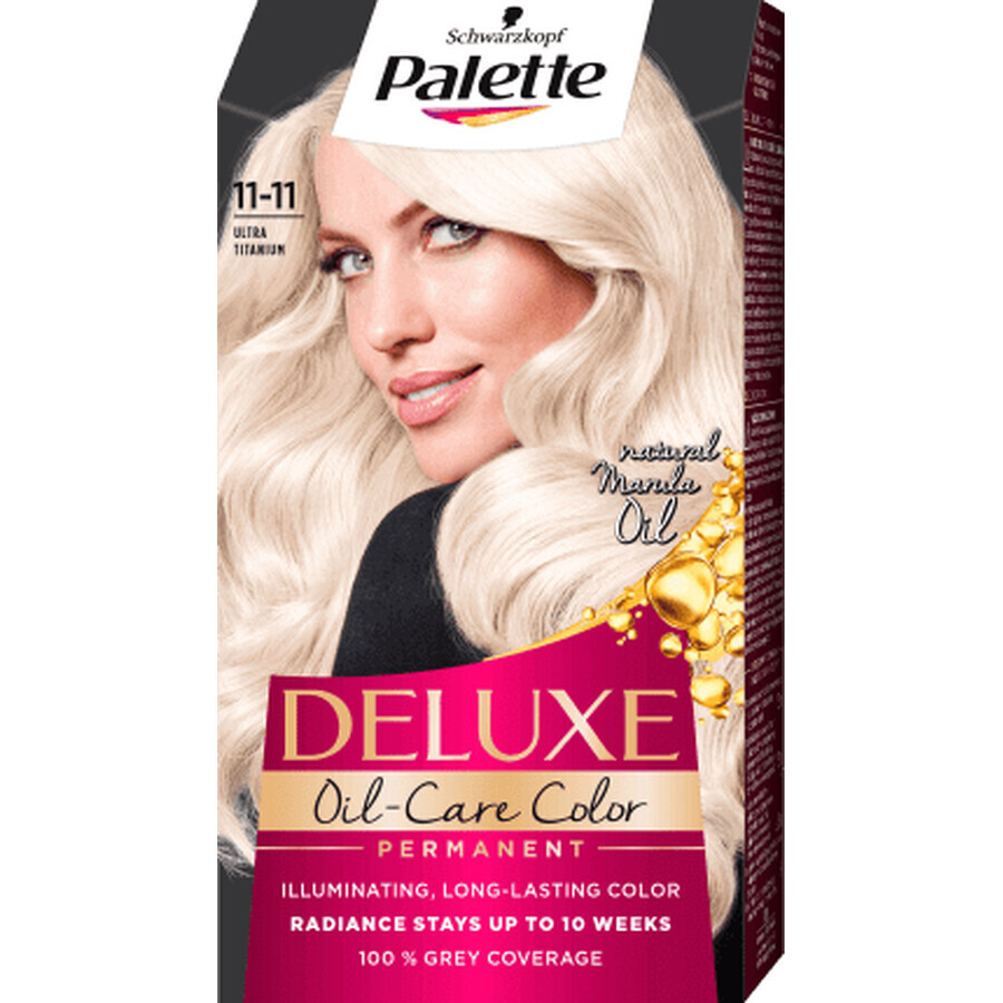 Palette Deluxe Coloration permanente 11-11 Blonde Ultra Titan, 1 pc
