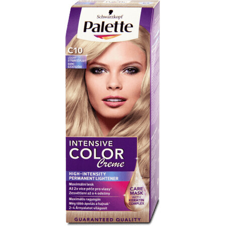 Palette Intensive Color Creme Permanent Colour C10 (10-1) Cool Silver Blonde, 1 pc