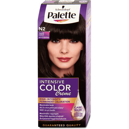 Palette Intensive Color Creme Permanent Paint N2 (3-0) Dark Brown, 1 pc