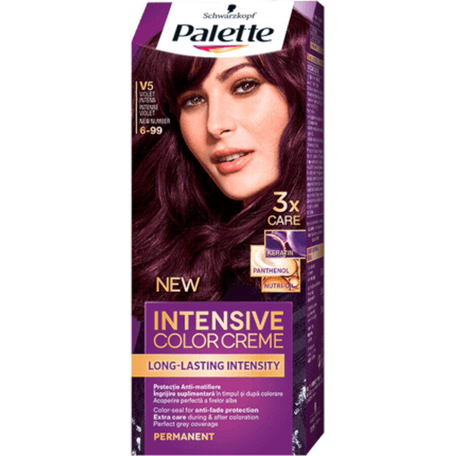 Palette Intensive Color Creme Permanent Paint V5 (6-99) Violet intense, 1 pc