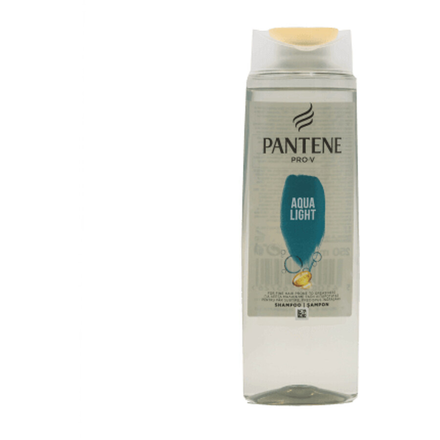 Pantene Aqua Light Shampooing pour cheveux gras, 250 ml