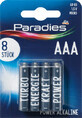 Piles alcalines AAA Paradies, 8 pi&#232;ces