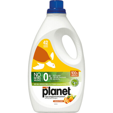 Planet Liquid lessive orange, 2.1 l