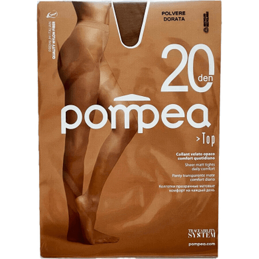 Pompea Top Femme Nude 20 DEN 1/2-S, 1 pc