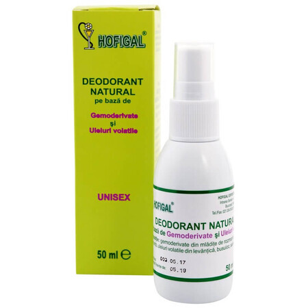 Natürliches Deodorant Unisex, 50 ml, Hofigal