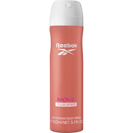 Reebok Déodorant spray move your spirit, 150 ml